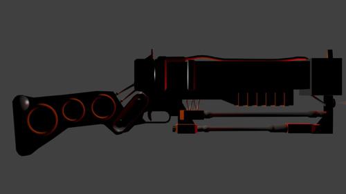 Fallout laser rifle preview image